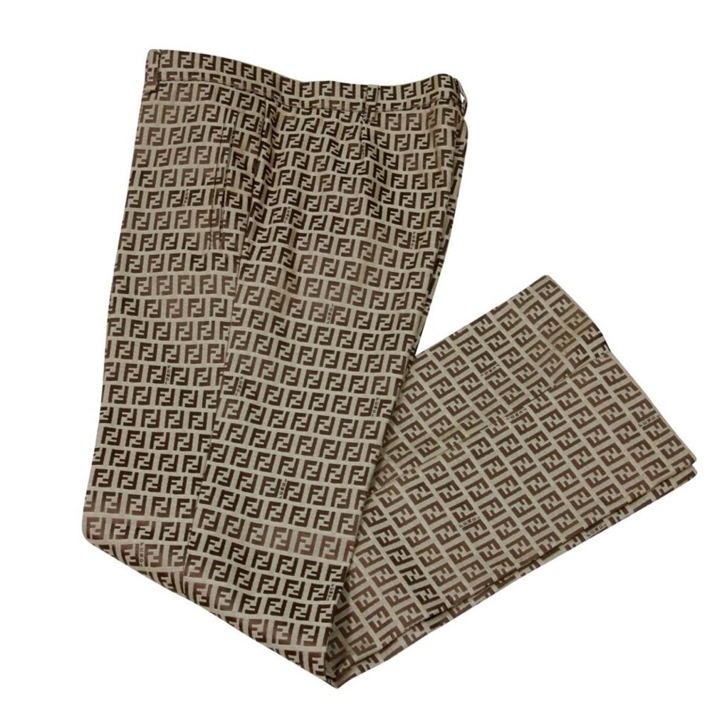 PRE-OWNED: Fendi FF Zucchino Pants